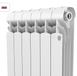 радиатор алюминиевый Indigo (500/100) -10 секц., Royal Thermo Rus, белый